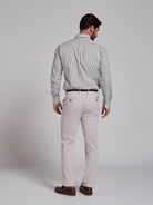 CALÇAS ALGODÃO CINZENTAS REGULAR FIT MR. BLUE