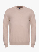 Pullover Algodão Bege Manga Comprida Regular Fit Mr. Blue