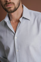 CAMISA ALGODÃO SLIM FIT VERDE LISA MR. BLUE
