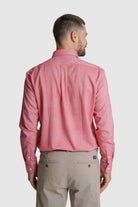 CAMISA FLANELA REGULAR FIT BORDEAUX LISA MR. BLUE