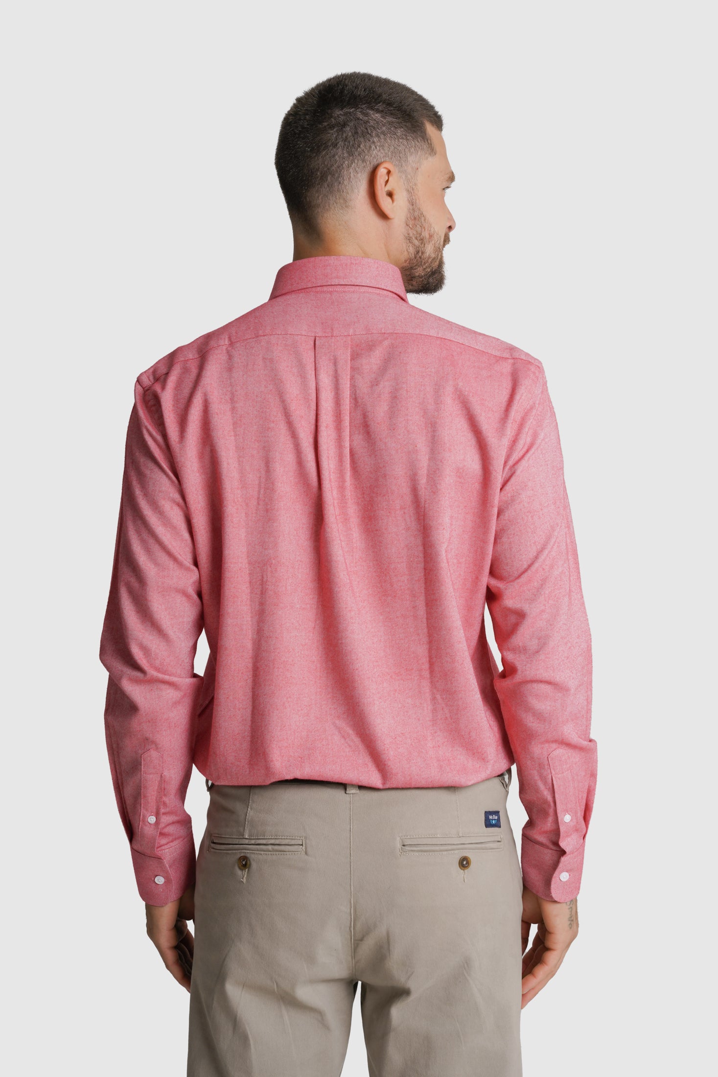 CAMISA FLANELA REGULAR FIT BORDEAUX LISA MR. BLUE