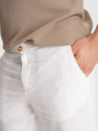 CALÇAS BRANCAS REGULAR FIT MARK BELLUCCI