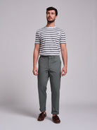 Calça Algodão Verdes Regular Fit Mr. Blue