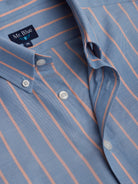 Camisa Regular Fit Oxford Azul Mr. Blue