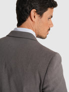 GRAY SUIT LONG SLEEVE REGULAR FIT MR. BLUE