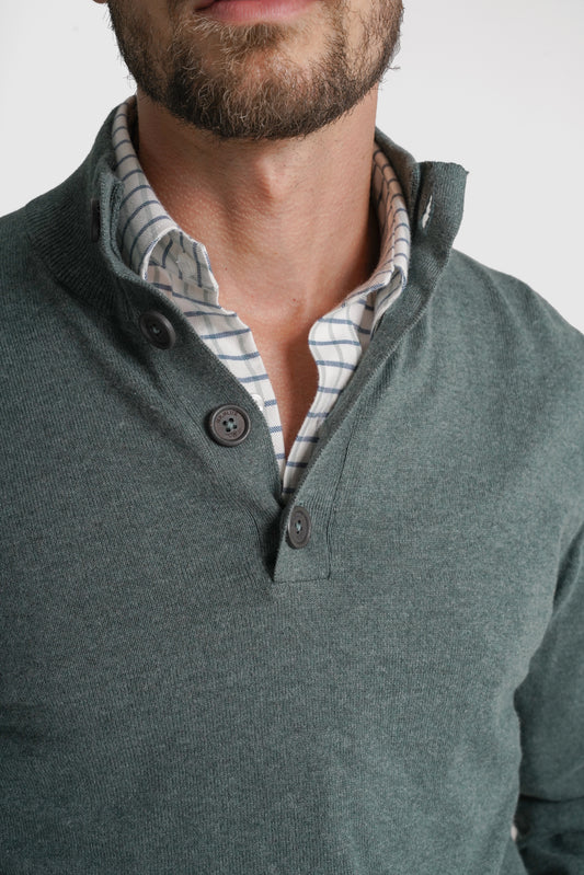 PULLOVER CAXEMIRA REGULAR FIT MR. BLUE