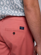 Calça Algodão Rosas Regular Fit Mr. Blue