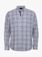 CAMISA ALGODÃO AZUL MANGA COMPRIDA REGULAR FIT MR. BLUE