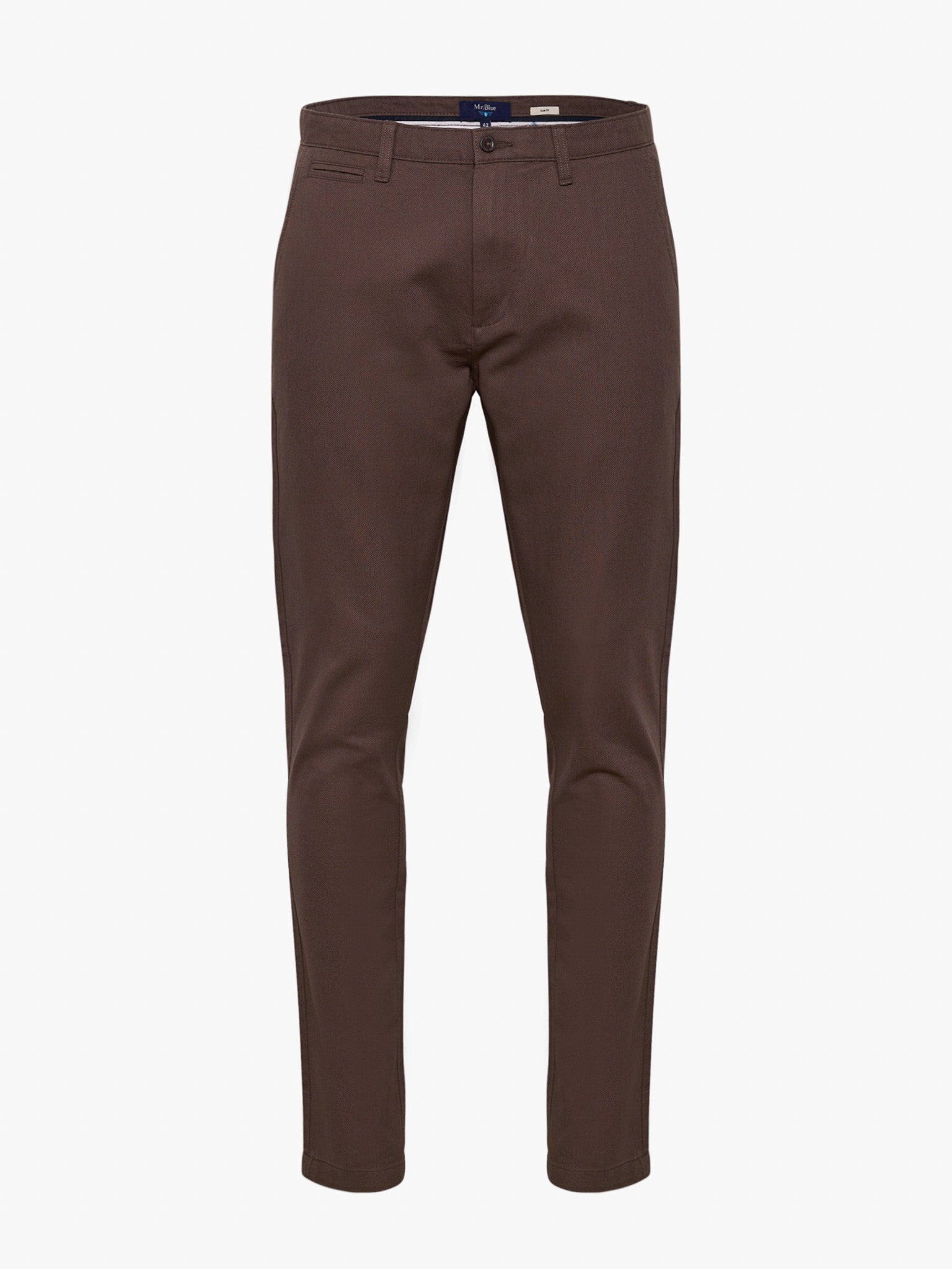 Calça Algodão Castanhas Slim Fit Mr. Blue