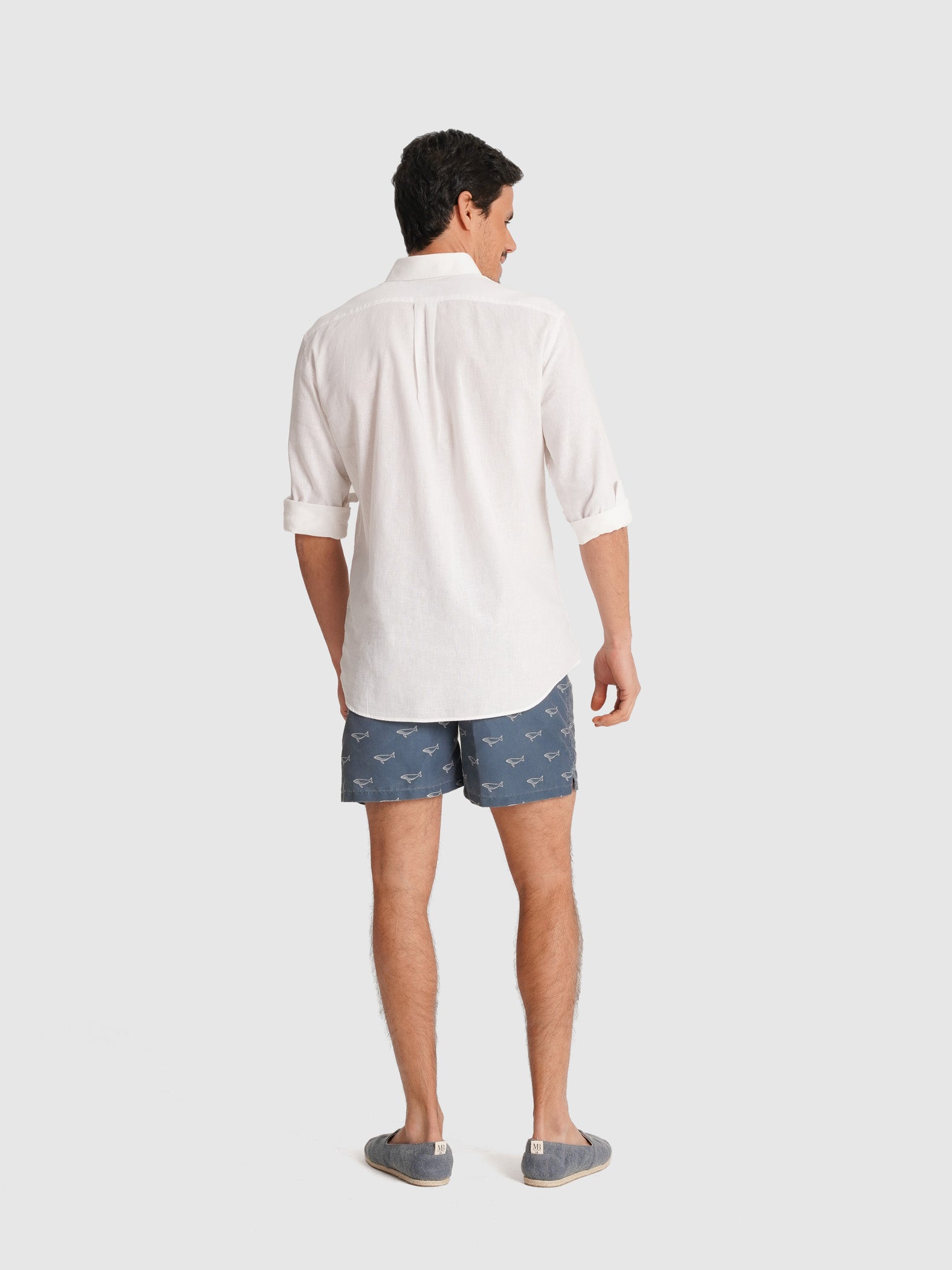 REGULAR FIT MR. BLUE SWIMMING SUIT BLUE