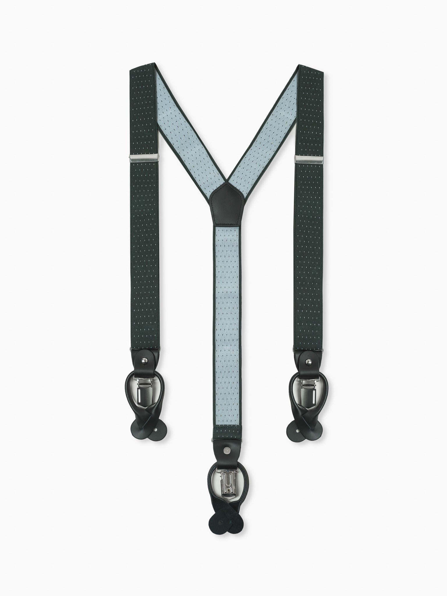 GREEN SUSPENDERS MR. BLUE