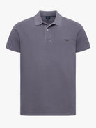 Polo Cinzento Manga Curta Regular Fit Mr. Blue