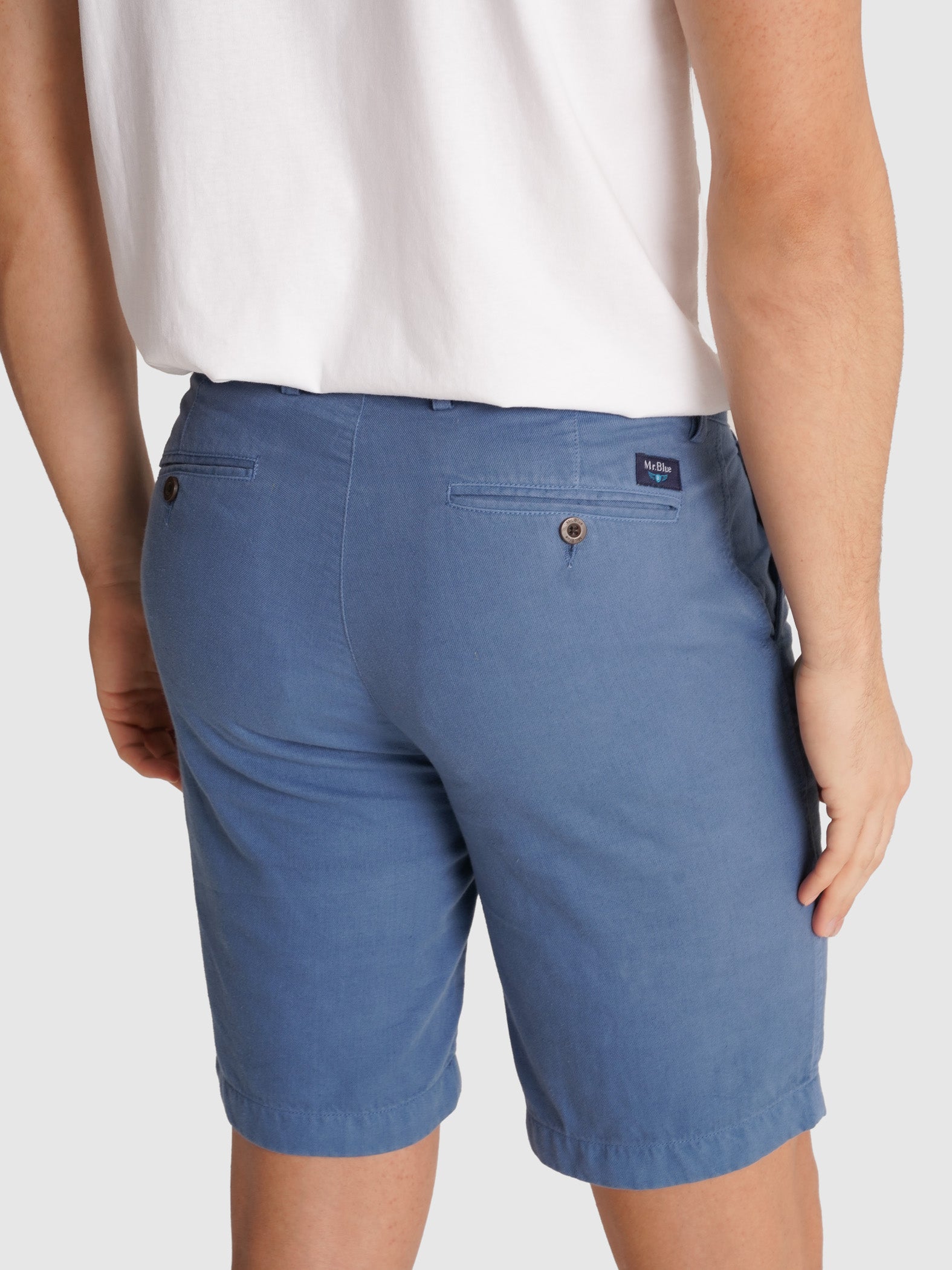 BERMUDA REGULAR FIT AZUL MR. AZUL