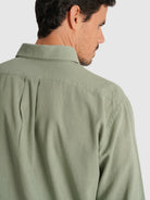 CAMISA VERDE MANGA COMPRIDA REGULAR FIT MR. BLUE