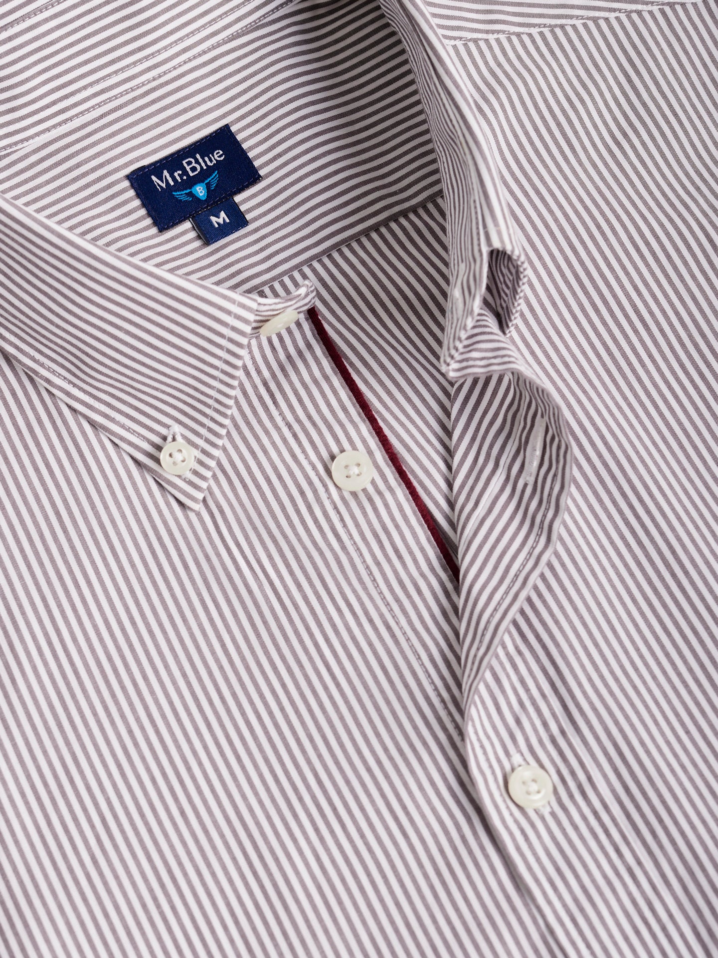 CAMISA CINZENTA REGULAR FIT MR. BLUE