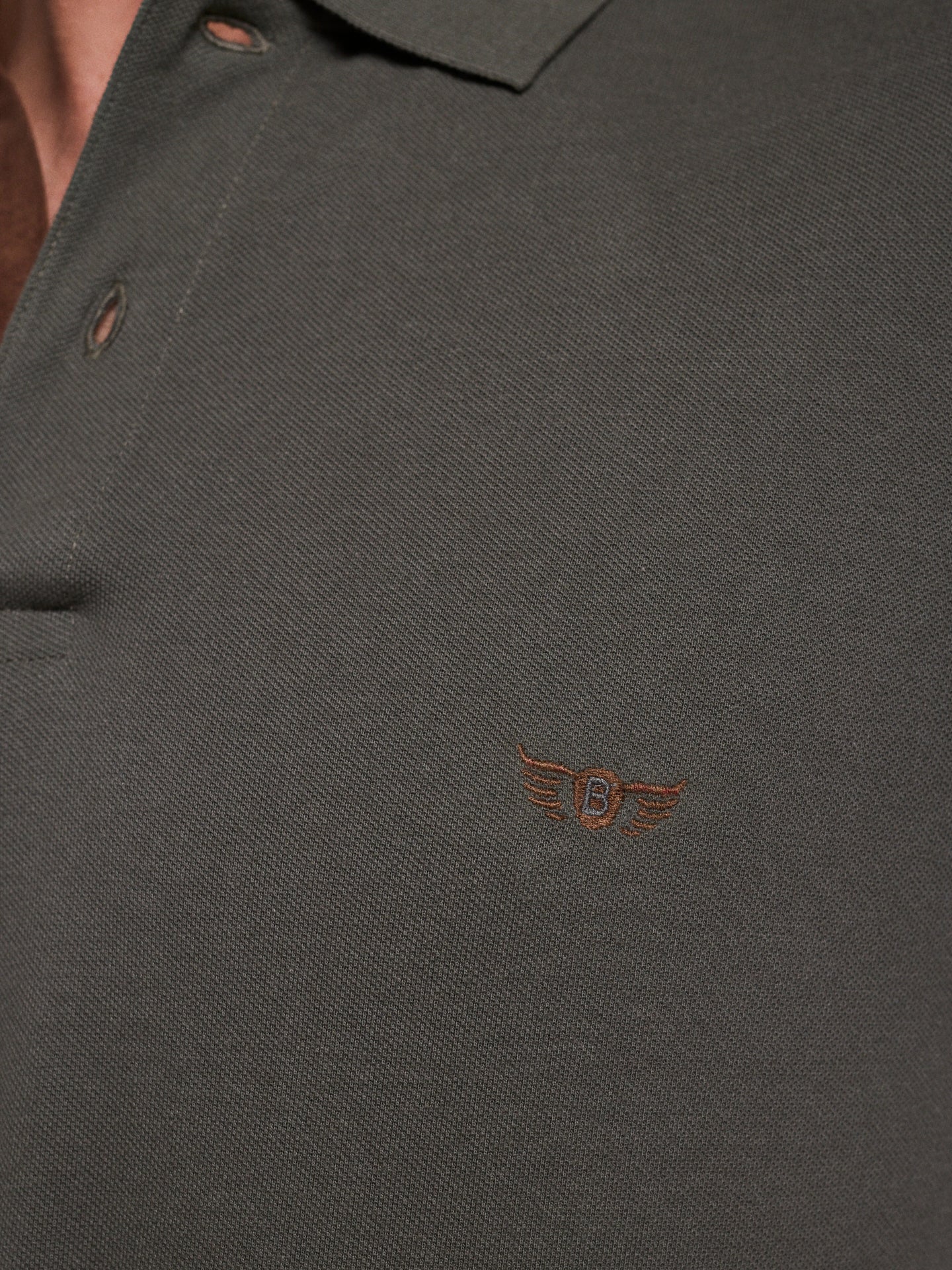 Polo Verde Manga Curta Regular Fit Mr. Blue