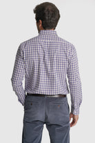 CAMISA ALGODÃO REGULAR FIT BRANCA QUADRADA MR. BLUE