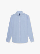 CAMISA MR AZUL MANGA LARGA REGULAR FIT. AZUL