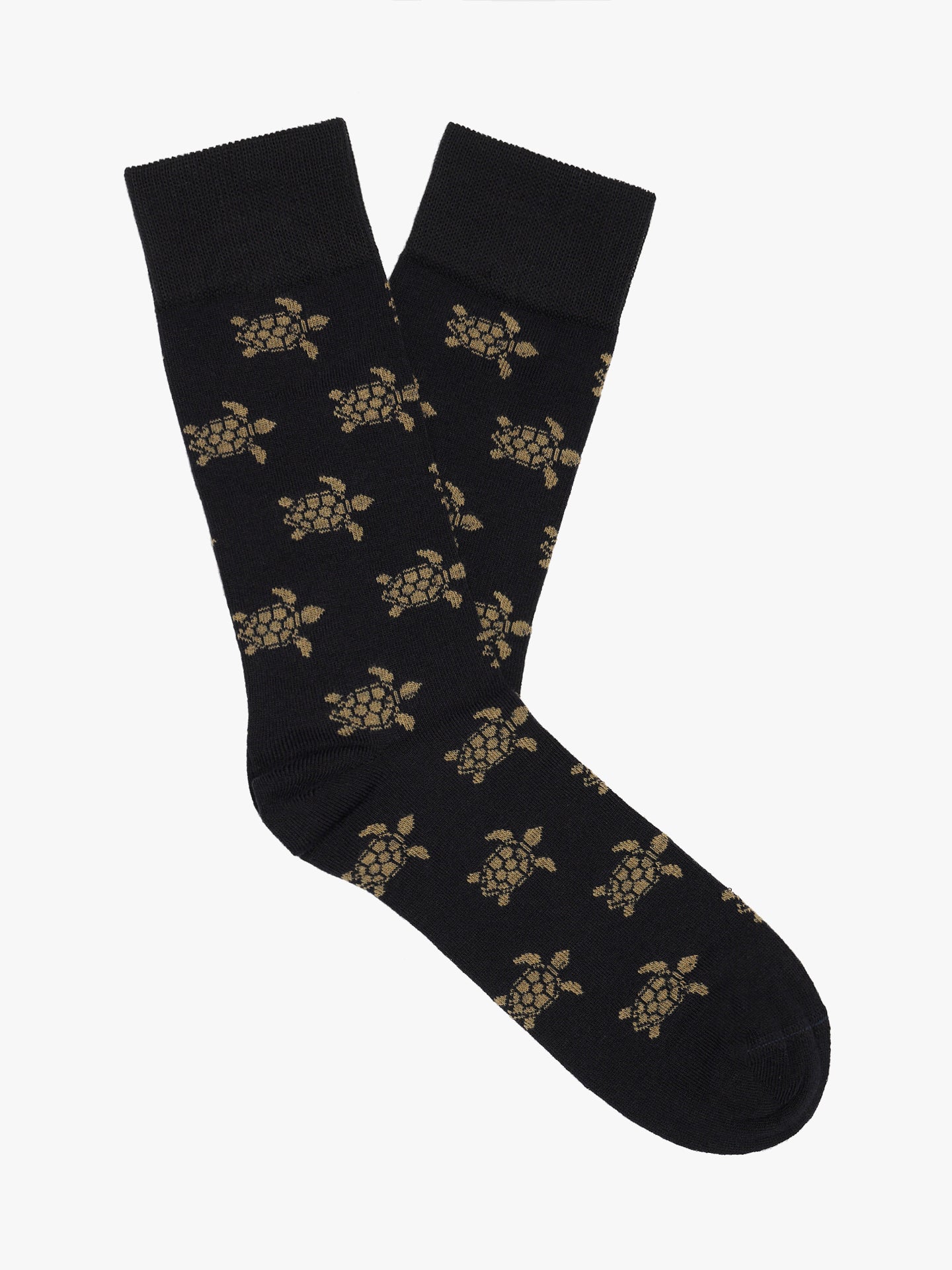 Mr. Blue Blue Cotton Socks