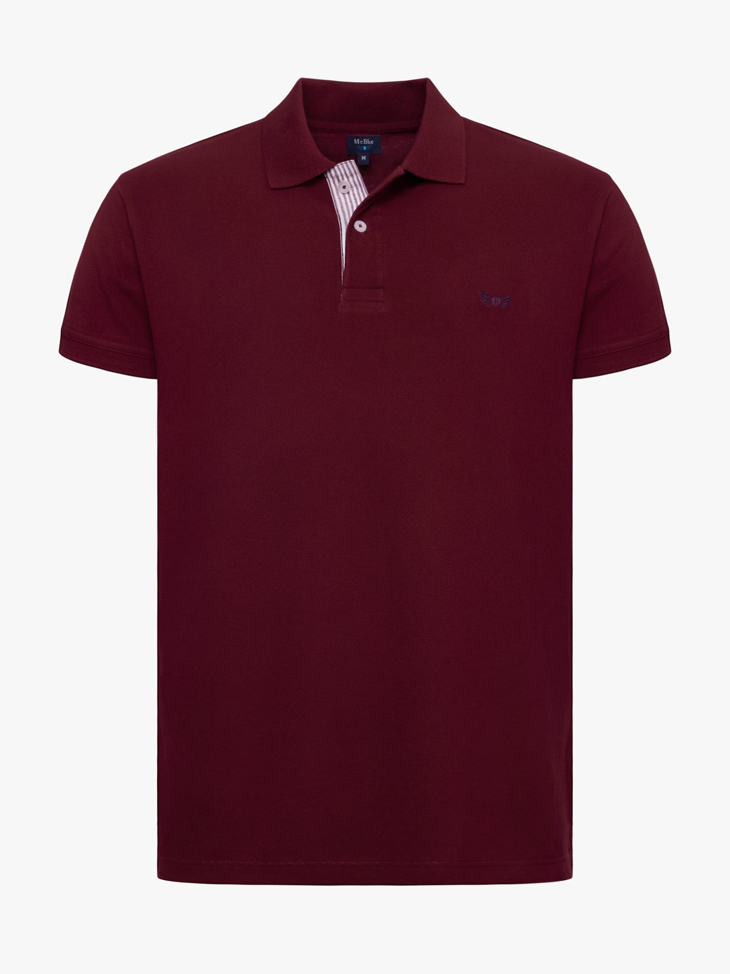 POLO VERMELHO MANGA CURTA REGULAR FIT MR. BLUE