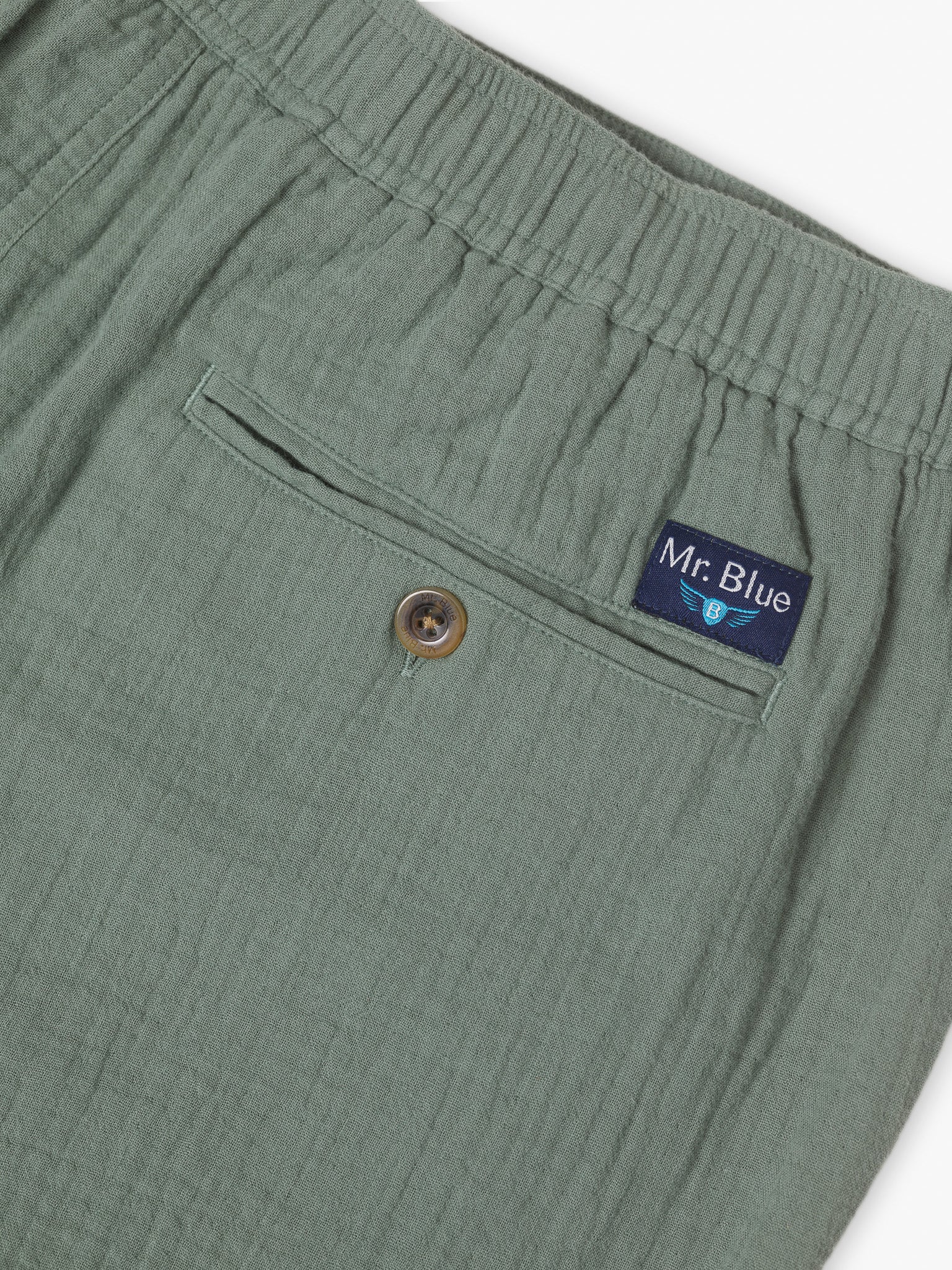 BERMUDA VERDE REGULAR FIT MR. AZUL