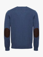 Pullovers Fino Decote em V Mr. Blue