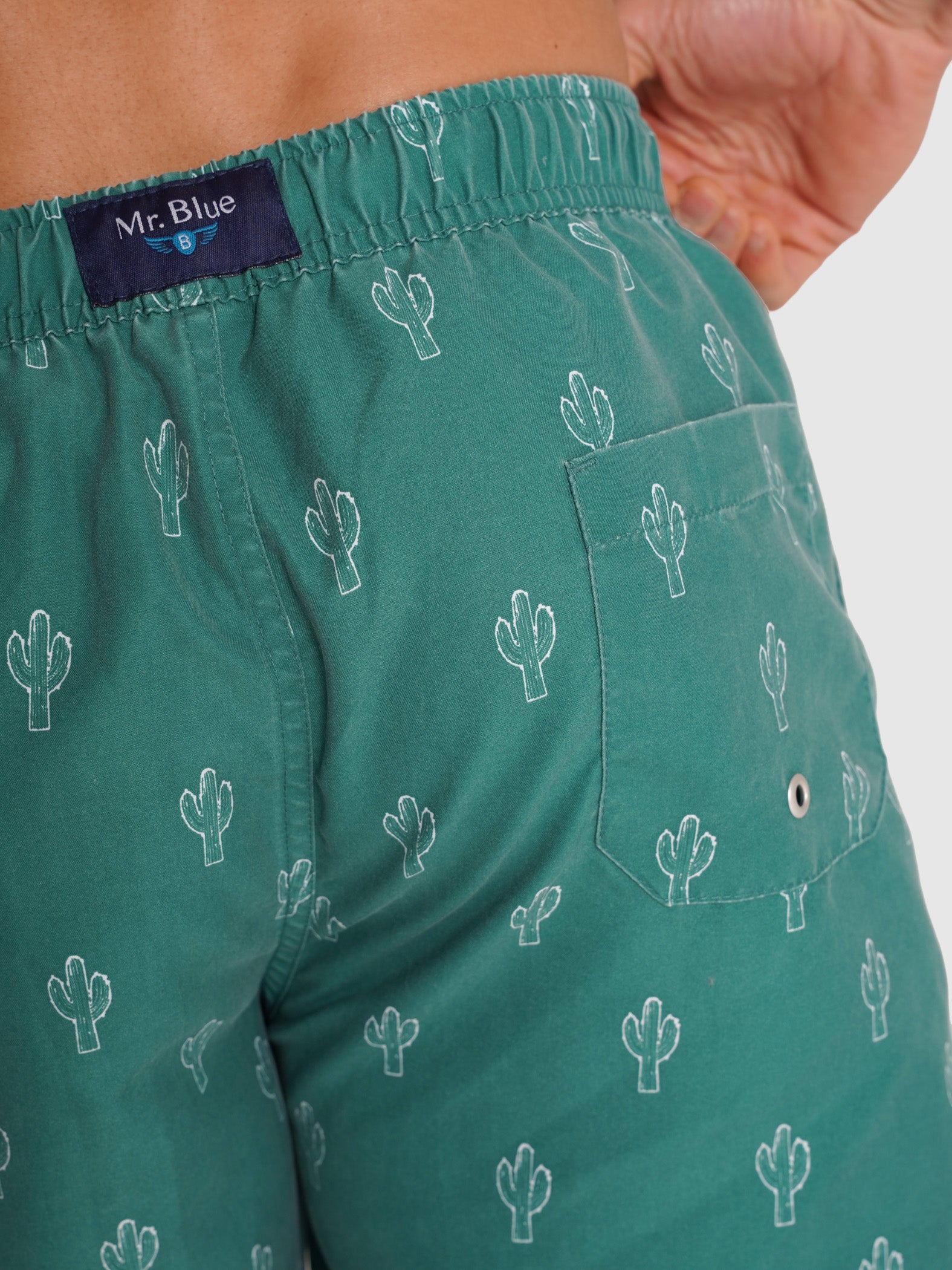 FATO BANHO VERDE REGULAR FIT MR. BLUE