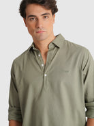 CAMISA VERDE MANGA COMPRIDA REGULAR FIT MR. BLUE
