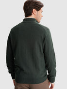 PULLOVER FINO VERDE REGULAR FIT MR. BLUE