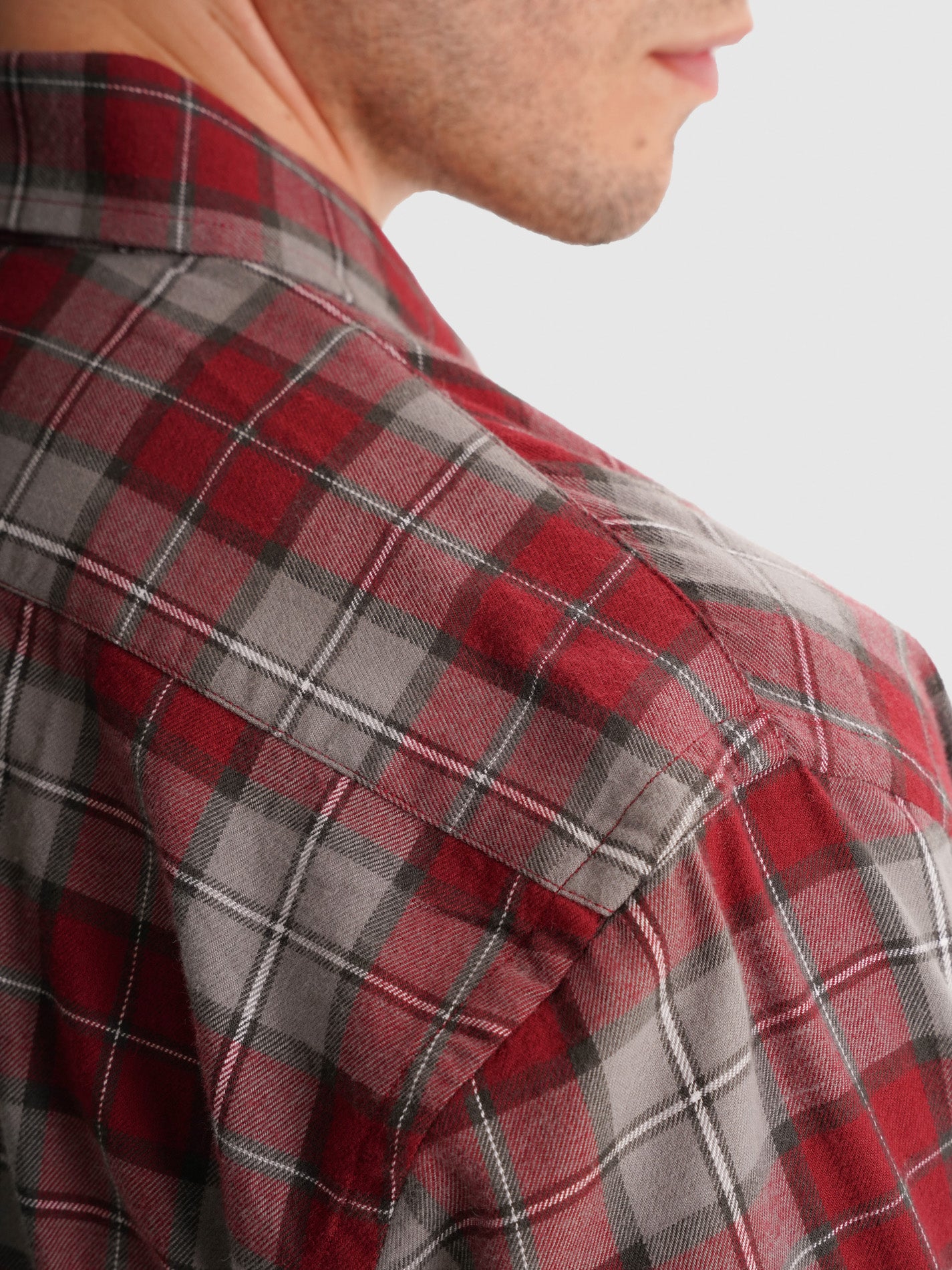 CAMISA FLANELA VERMELHA REGULAR FIT MR. BLUE