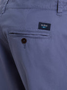 Calça Algodão Azuis Regular Fit Mr. Blue