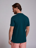 Polo Verde Manga Curta Regular Fit Mr. Blue