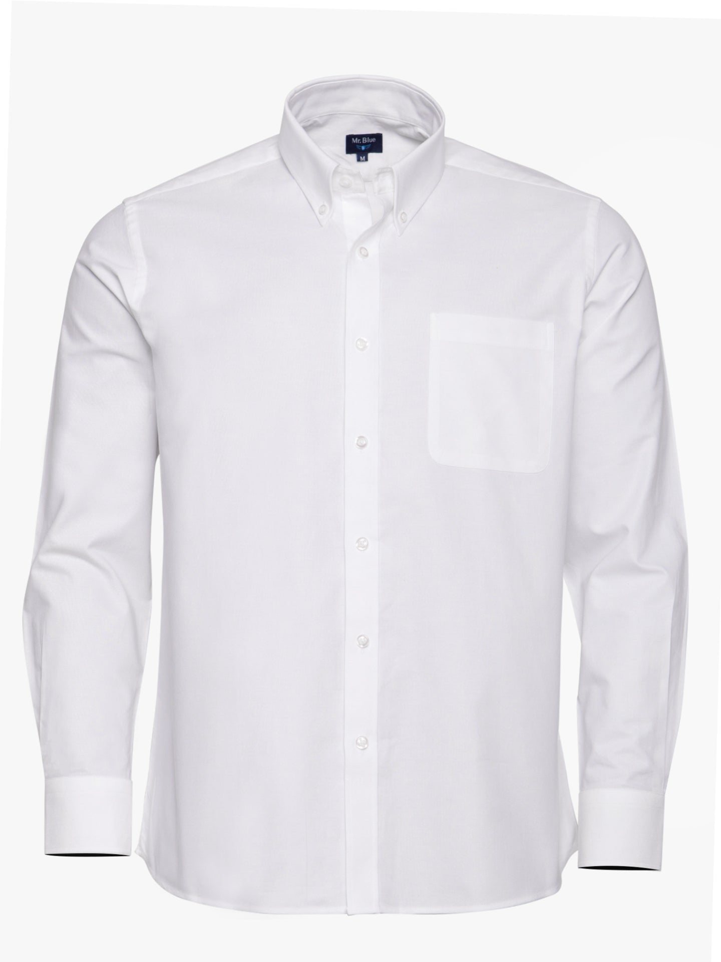 CAMISA BRANCA REGULAR FIT MR. BLUE
