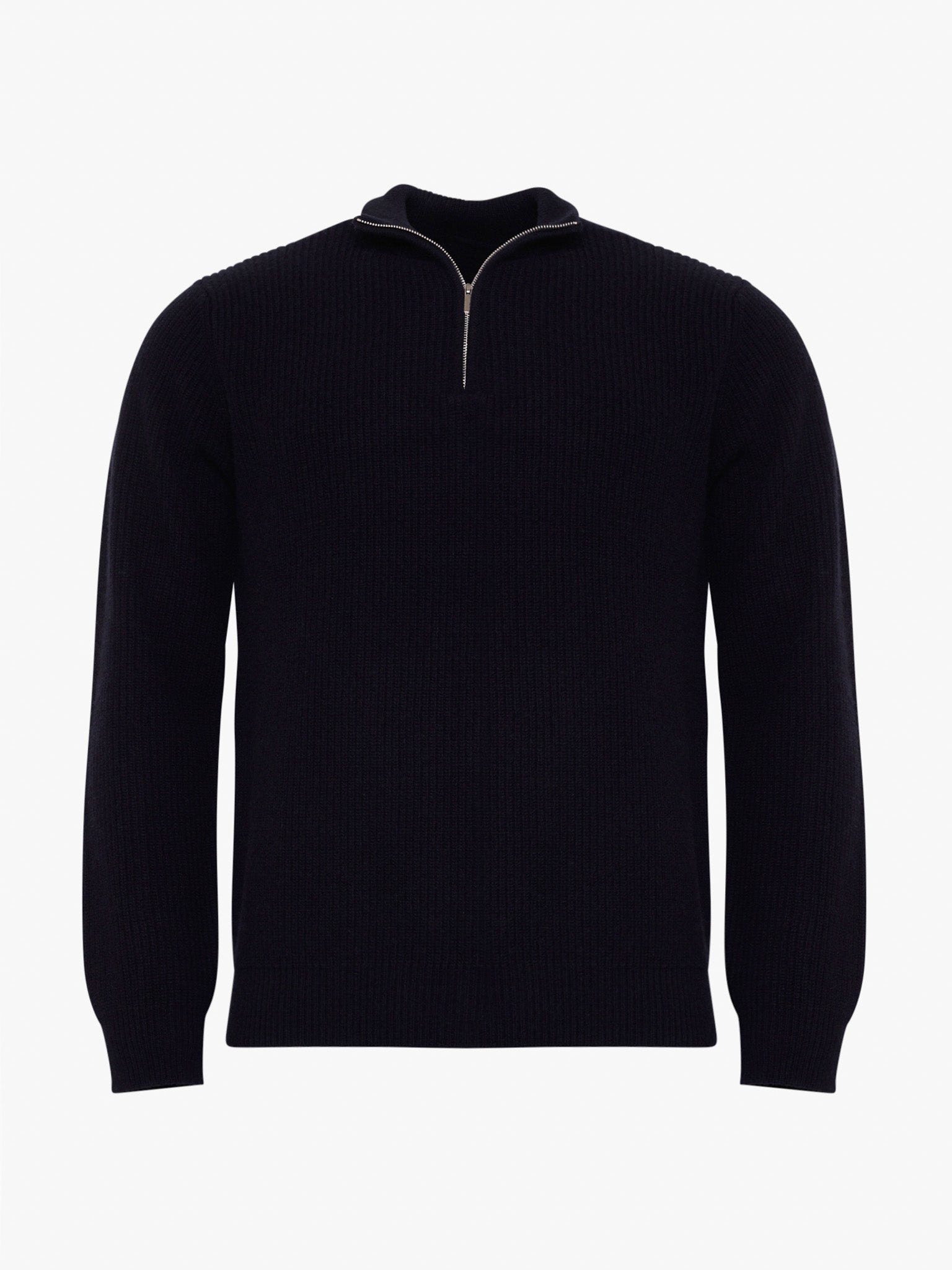 Pullover Lã Merino Azul Manga Comprida Regular Fit Mr. Blue