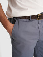 BERMUDA TWILL AZUIS REGULAR FIT MR. BLUE