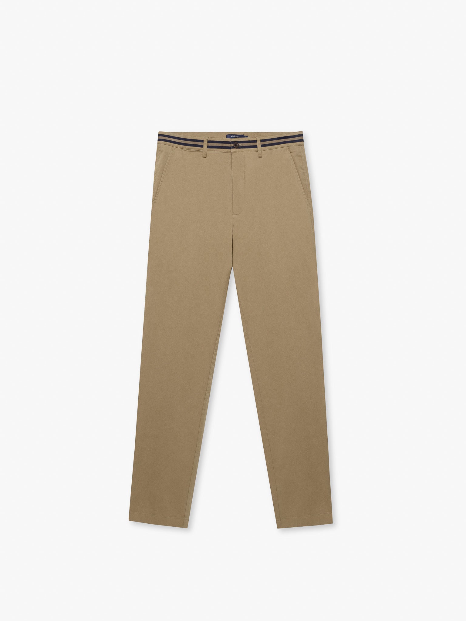 CALÇA CAMEL REGULAR FIT MR. BLUE