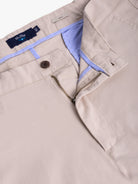 CALÇAS ALGODÃO BEGES SLIM FIT MR. BLUE