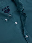 CAMISA ALGODÃO AZUL MANGA COMPRIDA REGULAR FIT MR. BLUE