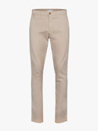 CALÇAS BEGES REGULAR FIT MARK BELLUCCI