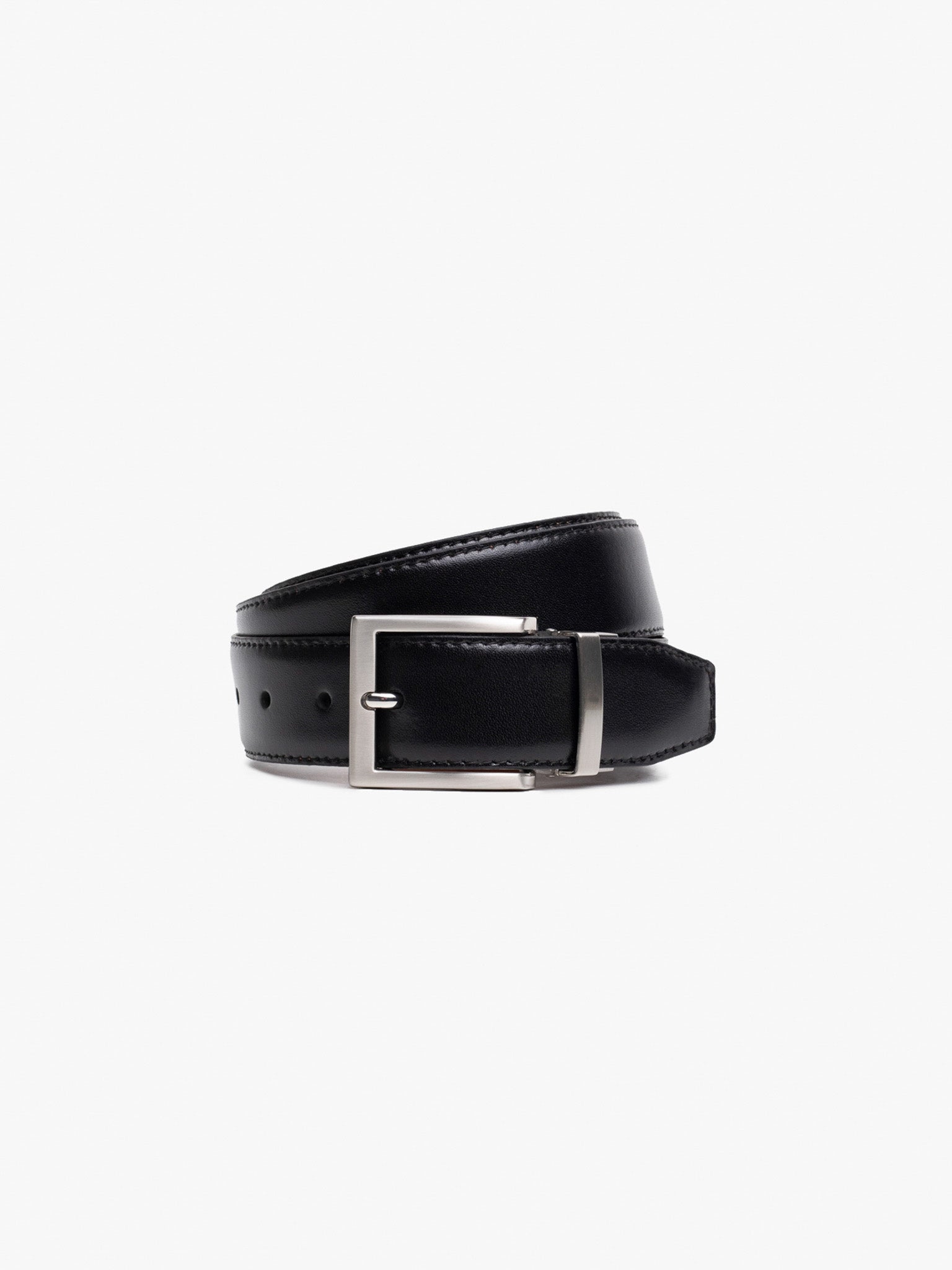CINTO REGULAR FIT PRETO  MR. BLUE