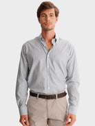 CAMISA VERDE REGULAR FIT MR. BLUE
