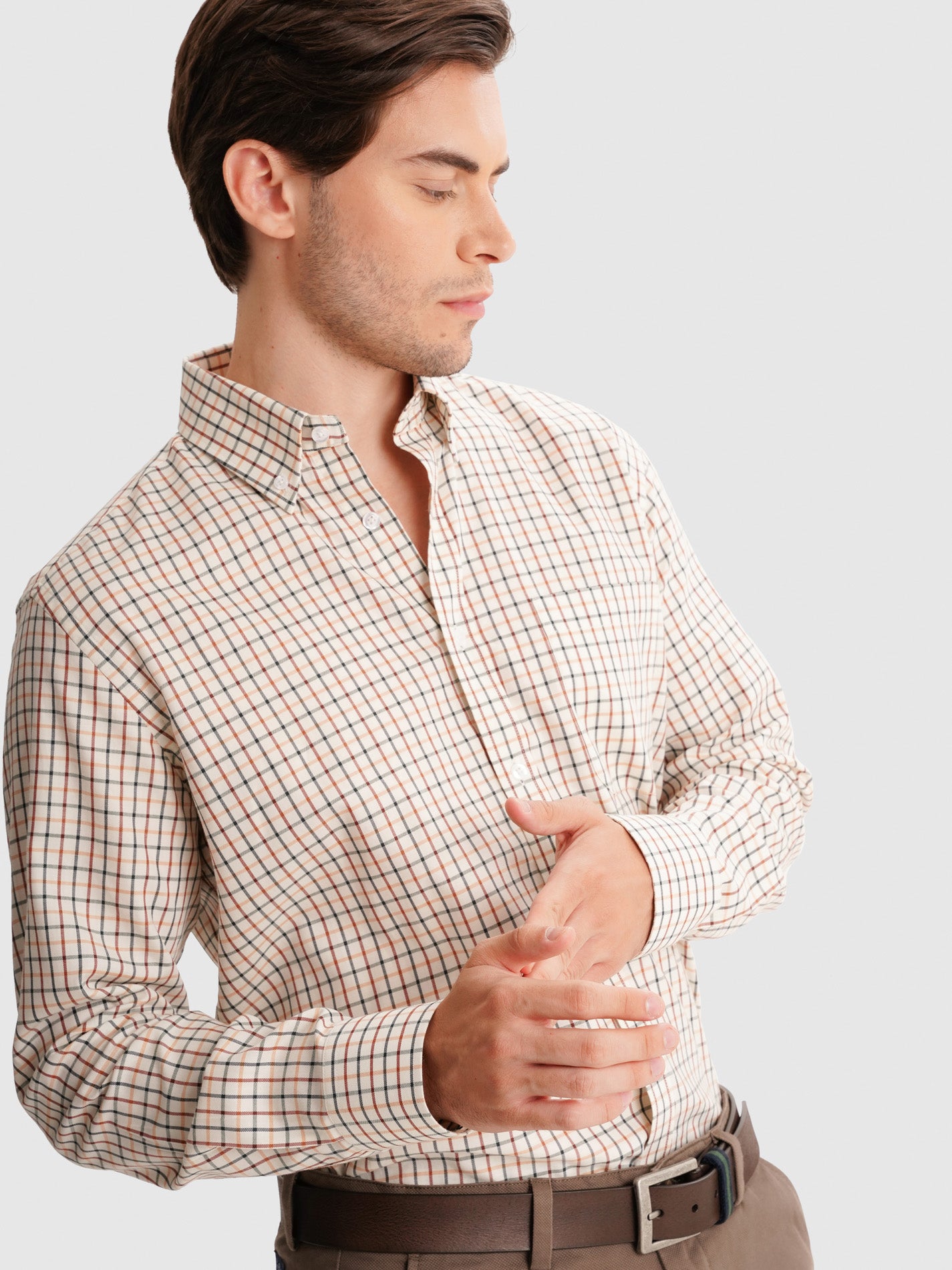 CAMISA VERMELHA REGULAR FIT MR. BLUE