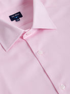 Camisa Algodão Rosa Manga Comprida Classic Fit Mr. Blue