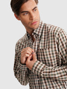 CAMISA VERDE REGULAR FIT MR. BLUE