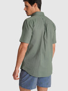 CAMISA VERDE MANGA CURTA REGULAR FIT MR. BLUE