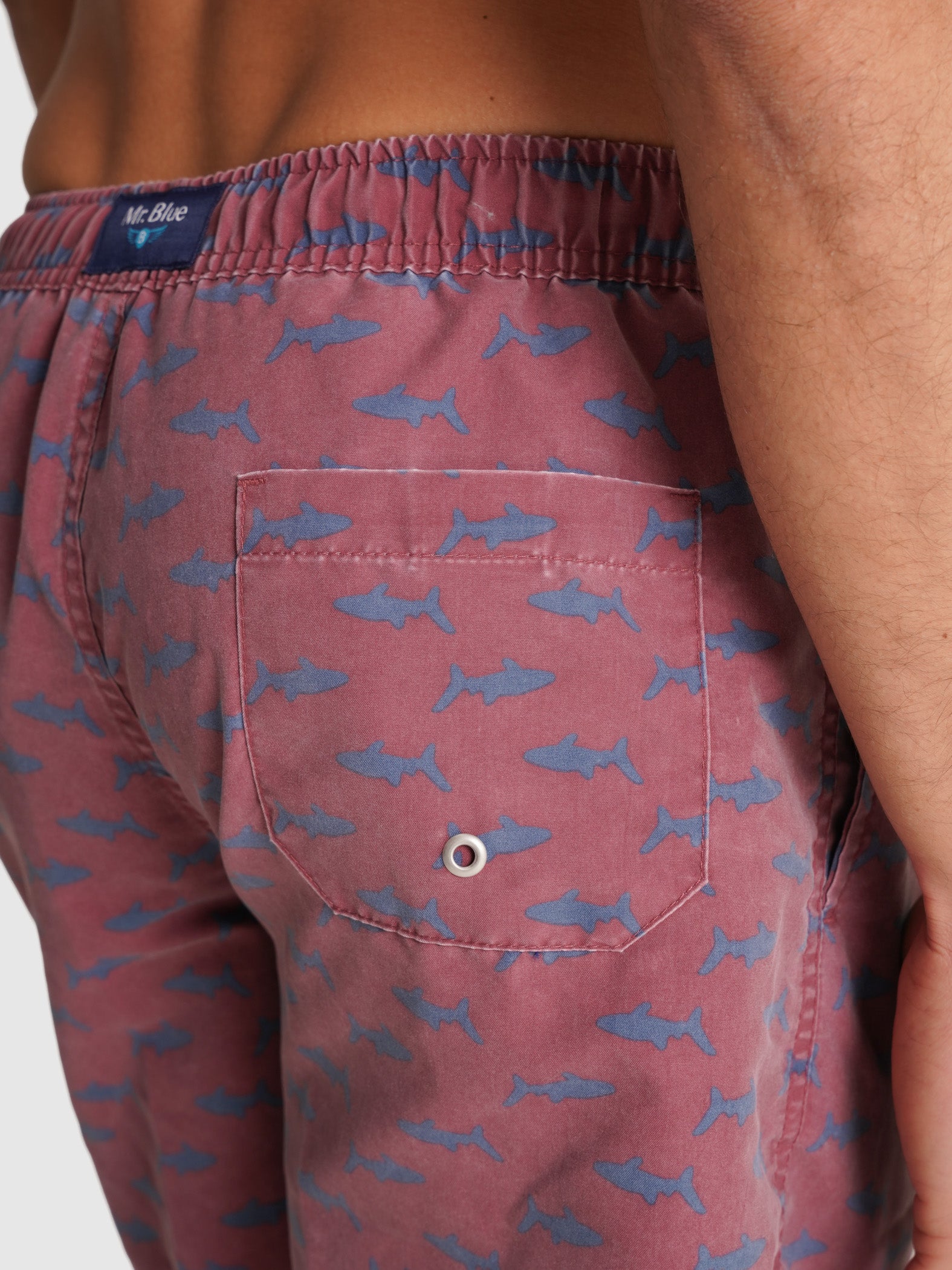 BORDEAUX REGULAR FIT MR SWIMMING SUIT BLUE