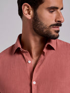 CAMISA ROSA MANGA COMPRIDA TAILORED FIT MARK BELLUCCI