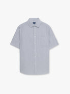 AZUL MANGA CORTA REGULAR FIT MR. AZUL