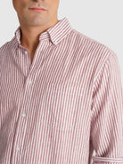 CAMISA BORDEAUX MANGA COMPRIDA REGULAR FIT MR. BLUE