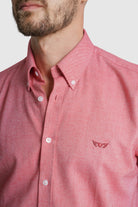CAMISA FLANELA REGULAR FIT BORDEAUX LISA MR. BLUE